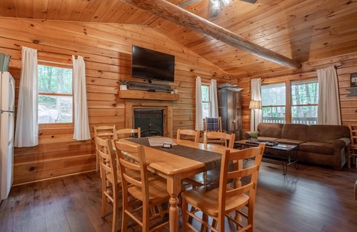 Shell Knob Cabin | Experience Sassafras Cabin by Table Rock Lake with Spa & Pool