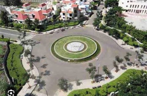 Magarpatta City Apartment | Unwind with Scenic Views in Magarpatta City