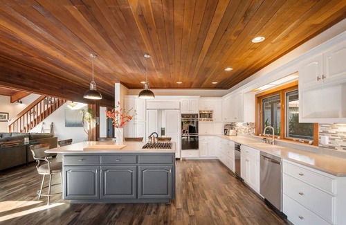 Forestville House | Unwind by the Hot Tub, Pool, and Outdoor Firepit