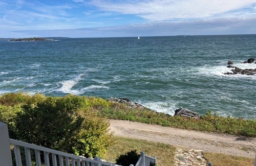 Peaks Island Cottage | Experience Waterfront Bliss and Relax on the Porch