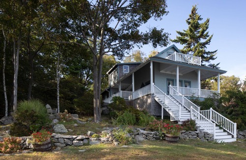 Peaks Island Cottage | Experience Waterfront Bliss and Relax on the Porch
