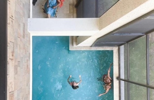Bethune Beach House | Unwind by the Riverfront Pool at Redfish Dance Home