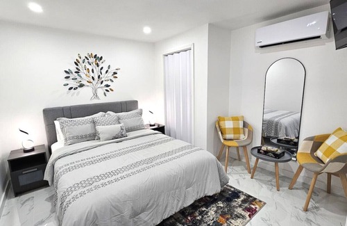 Citrus Park Apartment | Experience Tiny Nest: Pet-Friendly 1BR with Garden Retreat