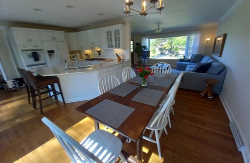 Powers Lake House | Beachside Haven: Updated Home Steps from Powers Lake