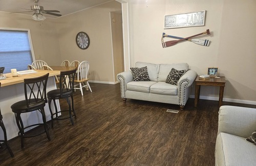 Chico House | Escape to a 3BR Lakefront Home with Pool and Dock Access