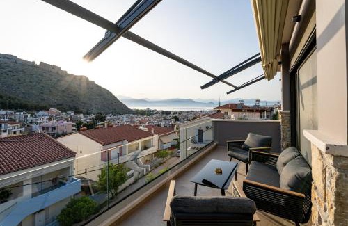 Nafplion City Centre Hotel | Elegant Ennea Muses Rooms with Ocean View and Spa