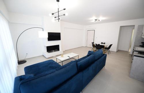 Patras Apartment | Elegant Ennea Suites: Oceanfront Frost Suite Awaits You