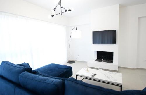 Patras Apartment | Elegant Ennea Suites: Oceanfront Frost Suite Awaits You