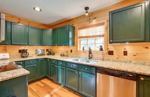 Ennice House | Enchanting Cabin with Waterfall & Fire Pit by Blue Ridge Pkwy