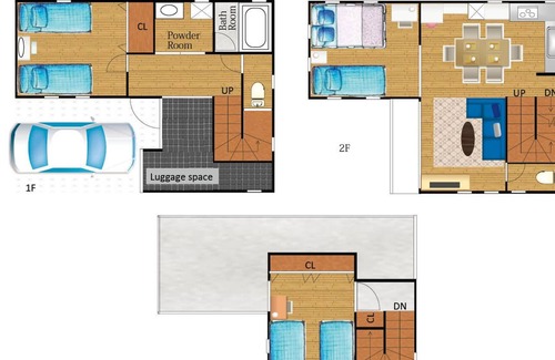 Koshigoe House | Enoshima Seaside House 3BR Free WiFi Parking / Kamakura Kanagawa