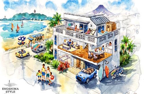 Koshigoe House | Family-Friendly Escape at 江の島スタイル - 10/10 Rated!