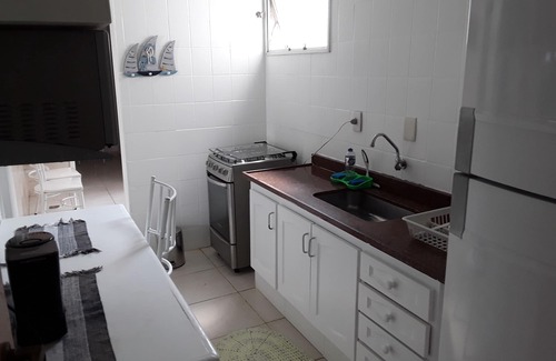 Jardim Vitoria Apartment | Relaxing Stay at Enseada/Aquário - Steps from the Beach