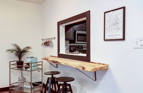 Winston - Salem Condo | Historic Downtown Condo: Perfect for Family Getaways