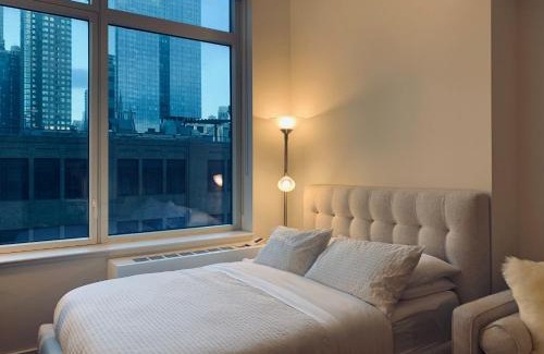 Hell's Kitchen Apartment | Entire luxury apt midtown with pool, gym, and sauna