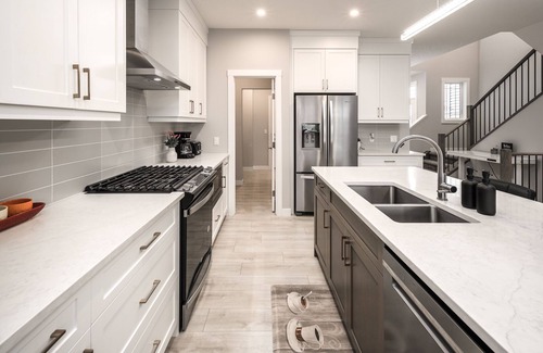 Northwest Calgary House | Modern Home Near Banff with Spa, Hot Tub & Perfect Score