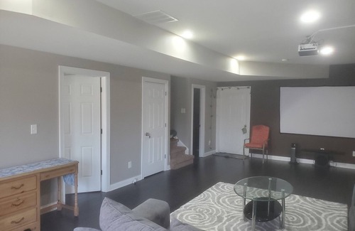 Columbus Apartment | Cozy Walkout Basement Retreat Perfect for Solar Eclipse Viewing