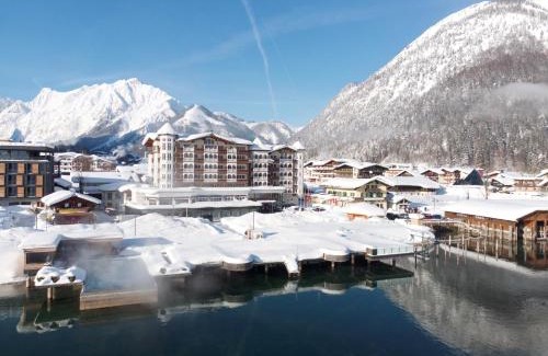 Pertisau Hotel | Elegant Retreat at Entners am See with Private Beach & Spa