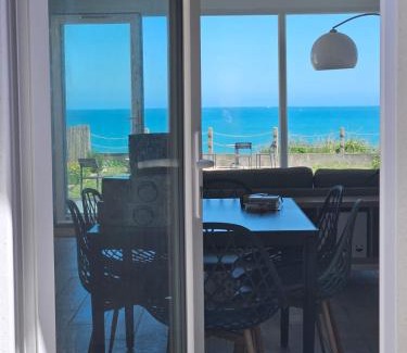 Luc-sur-Mer House | Oceanfront Retreat: Entre ciel et mer with Family Amenities