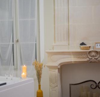 Saumur Apartment | Relax at Entre Nous Le Joachim with a Hot Tub and 9.2 Rating