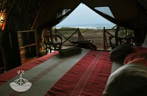 Tonala Cabin | Entremares: Oceanfront Retreat with Private Beach Access