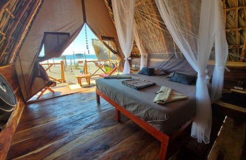 Tonala Cabin | Entremares: Oceanfront Retreat with Private Beach Access