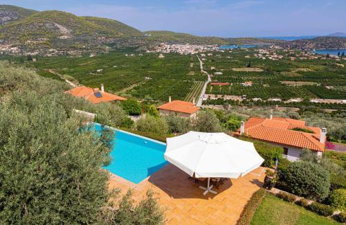 Melissopetra Villa | Discover Epidavros Land Villa Elia with Oceanfront Pool