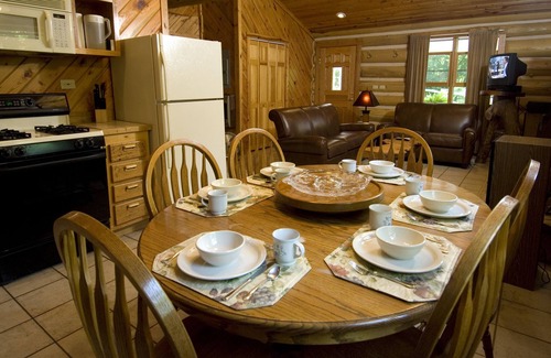Cherokee Cabin | Erikas Dream: Handcrafted Log Cabin with Spa & River Views