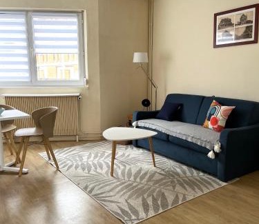 Hardelot-Plage Apartment | Oceanfront Studio with Sea View at Plage d'Opale