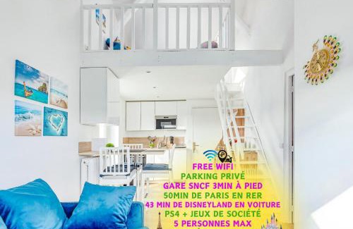 Corbeil-Essonnes Apartment | Relaxing Stay Near Train Station with Free Parking & WIFI
