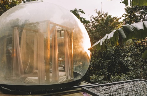 Aibonito Hotel | Romantic Glamping Getaway in a Bubble with Private Jacuzzi