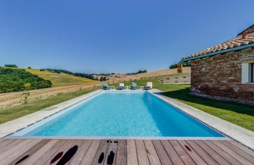 Grazac House | Nature Retreat at Métairie de Rouzies: Pool & Ocean Views