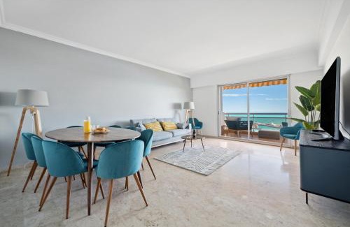 Cap d'Ail Apartment | Ocean View 4-Bedroom Apartment with Private Beach Access