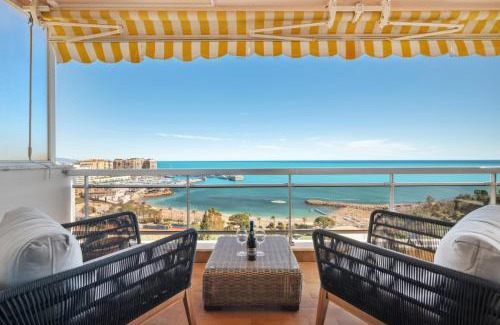 Cap d'Ail Apartment | Ocean View 4-Bedroom Apartment with Private Beach Access