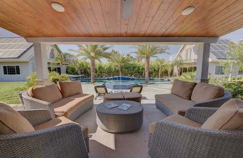Las Vegas Villa | Tranquil Escape with Private Pool and Garden Oasis