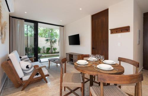Ek Balam Village Apartment | Escape To Nature, Pool, Jacuzzi, Gym & Yoga Space