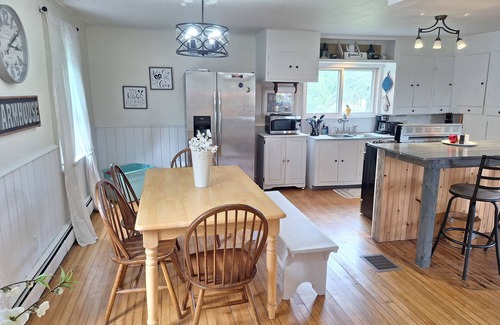 Laurium House | Escape to our farmhouse on 79 acres 4 ponds minutes from Calumet and Hancockn