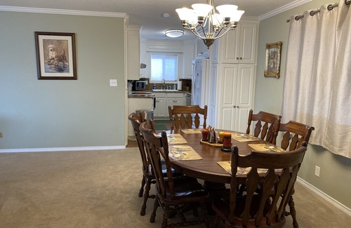 Farmerville House | Experience Serenity Lakefront House with Pool & Fire Pit