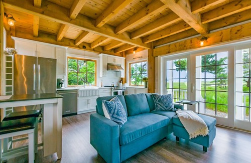 East Sandwich House | Retreat to The Hideaway on Scorton Creek with Ocean Views