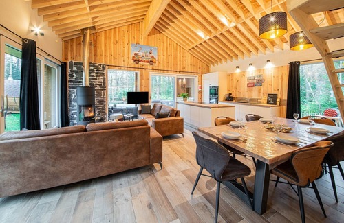 Biron Ski Chalet | Indulgent Chalet in Erezée with Private Sauna & Spa