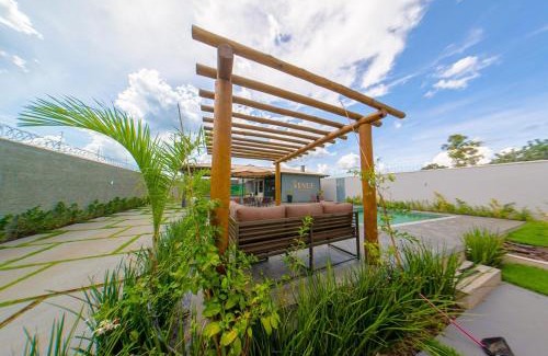 Setor Lagoa Quente House | Espaço premium, Casa com 5 quartos, piscina aquecida & Jacuzzi