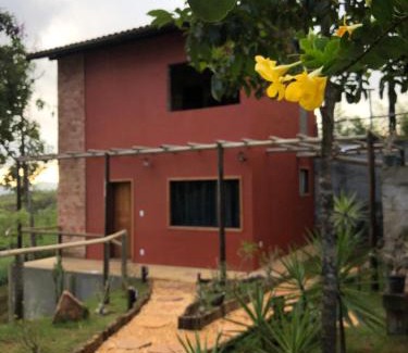 Lavras Novas Cabin | Pet-Friendly Chalés Serra do Trovão with Relaxing Hot Tub