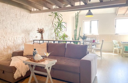Cimadevilla Apartment | Unique Attic in Cimadevilla with Ocean Views & Breakfast