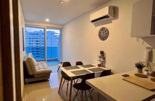 El Rodadero Apartment | Exclusive Oceanfront Apartment with Pool and Child-Friendly Amenities