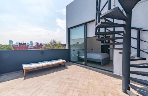 Santa Maria la Ribera Apartment | Inviting Apartment with Terrace in the Heart of CDMX