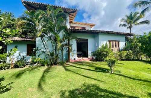 Curuipe Bed & Breakfast | Escape to Espelho Bahia Blue House with Oceanfront Views
