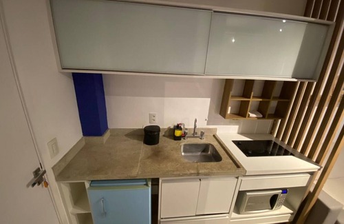 Republica Apartment | Estúdio Completo Prox Metro Republica - com Piscina, Sauna e Academia - 212