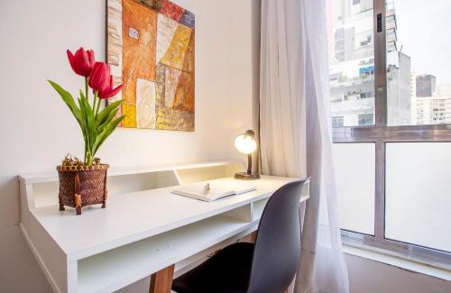 Vila Buarque Apartment | Charming Studio in a Prime Location with Top Amenities