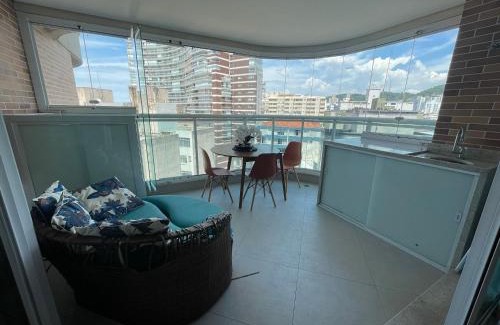Pompeia Apartment | Experience Estanconfor Praia Santos with Ocean View & Pool