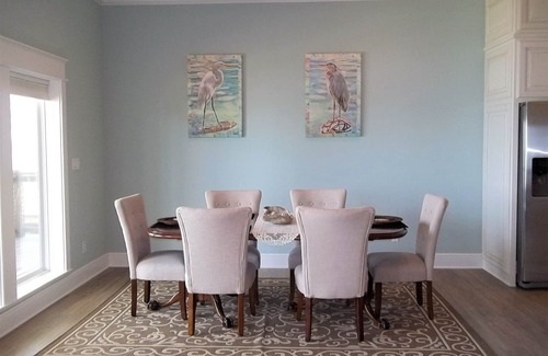 City-by-the Sea House | Estes Dreams: Waterfront Home with Fishing & Spa Amenities