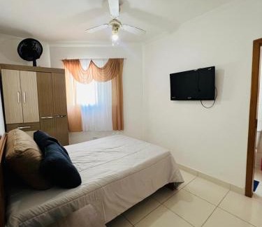 Mirim Apartment | Estilo e Conforto, seu Lar a 100m da Praia